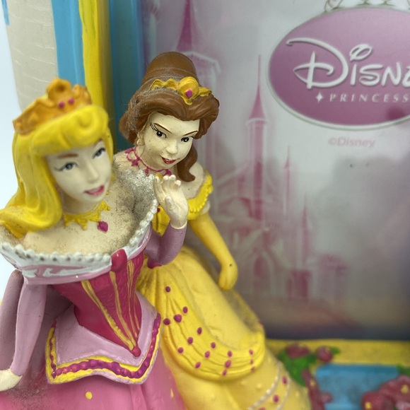 Simson gifts Disney Princess Castle 4x6” picture frame w/ matching figurine READ - Picture 6 of 16